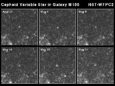 HST Image of Cepheid Variables